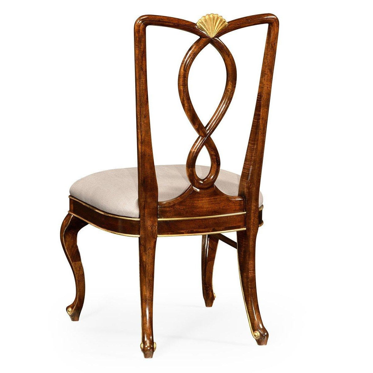 Jonathan Charles Dining Chair Biedermeier in Mahogany - Shambala