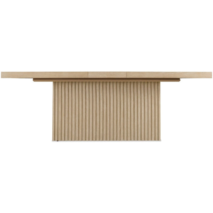 Hooker Furniture Tranquillity Rectangle Extending Dining Table with Tambour Base - 180-260cm