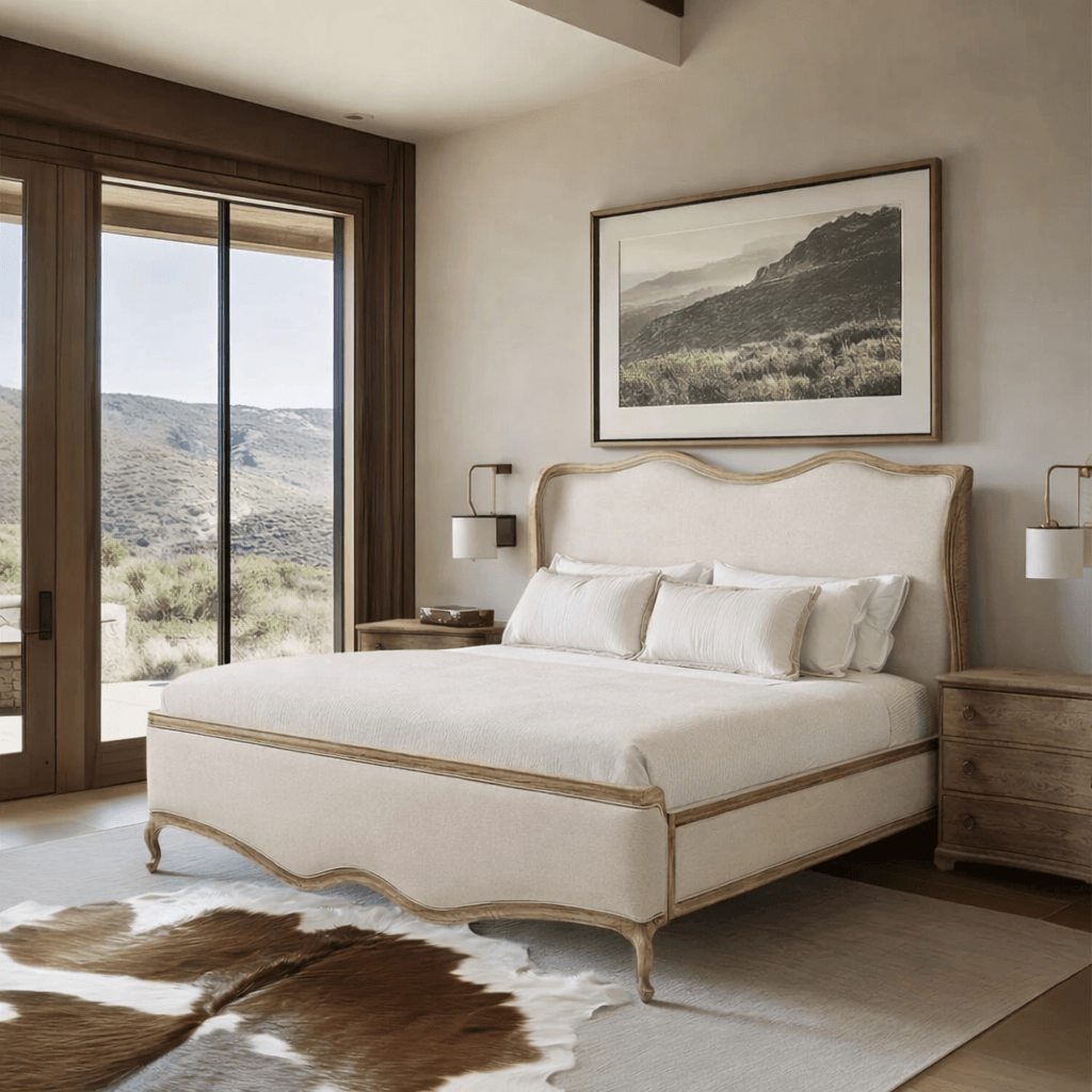 Jonathan Charles Echo Canyon Upholstered Bed - UK Super King