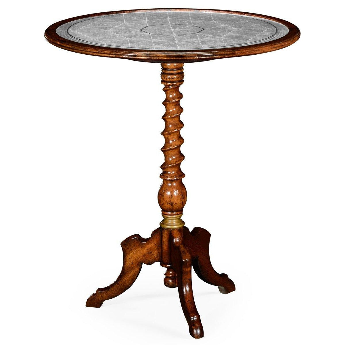 Jonathan Charles Wine Table Monarch with Eglomise Top