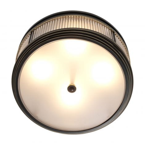Eichholtz Rousseau Ceiling Lamp in Bronze Highlight Finish - CLEARANCE - BRAND NEW BOXED