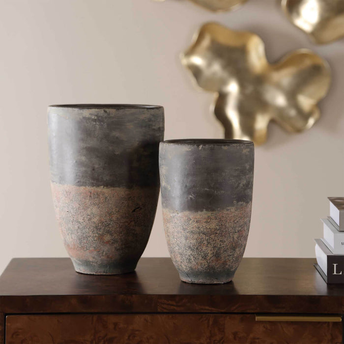 Uttermost Emberwash Planters - Set of 2