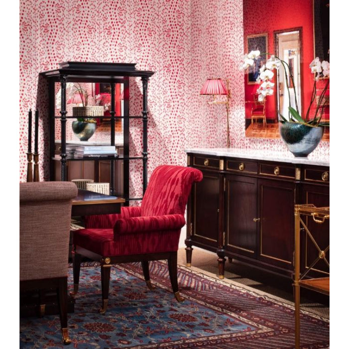 Theodore Alexander Extendable Dining Table Siena Cambridge Finish 199 - 245cm