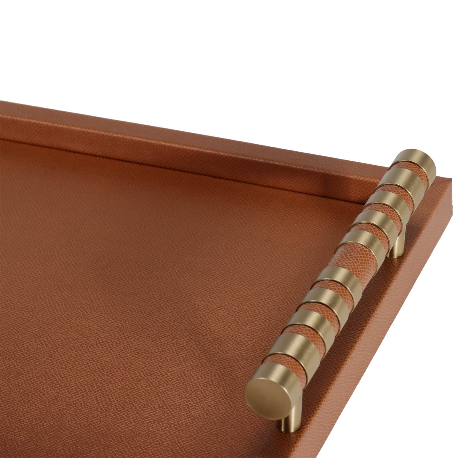 Keiichi Serving Tray in Brown