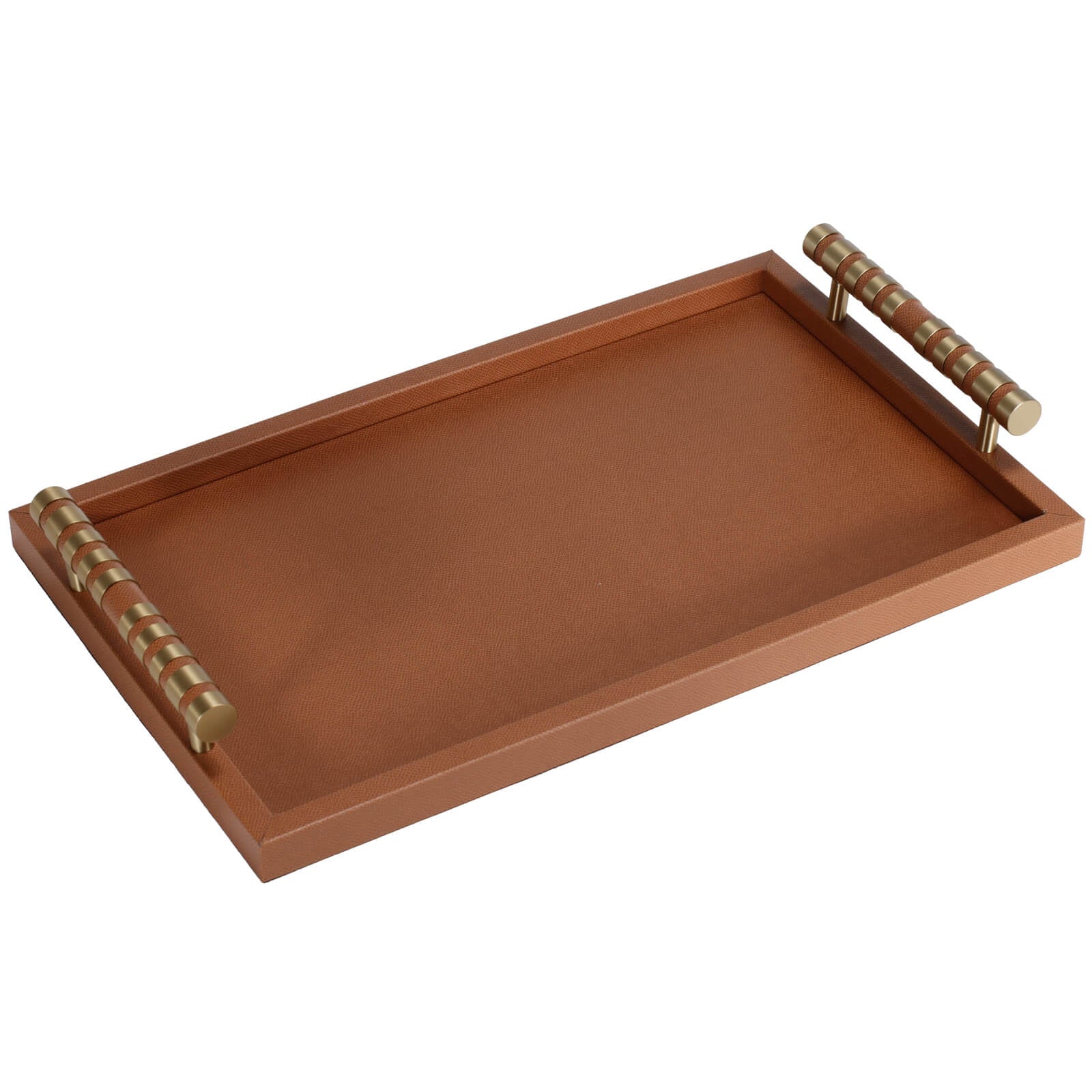 Keiichi Serving Tray in Brown