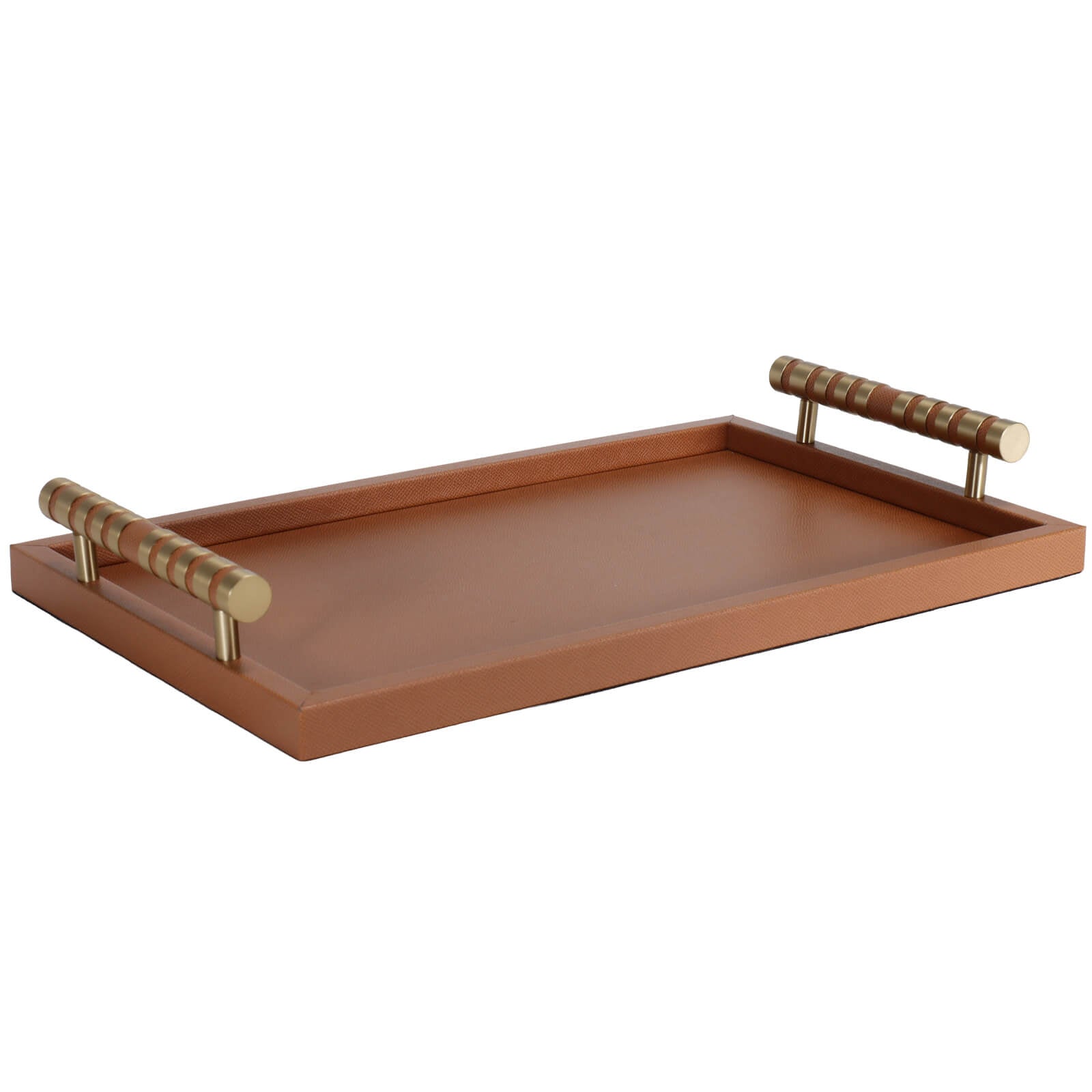 Keiichi Serving Tray in Brown