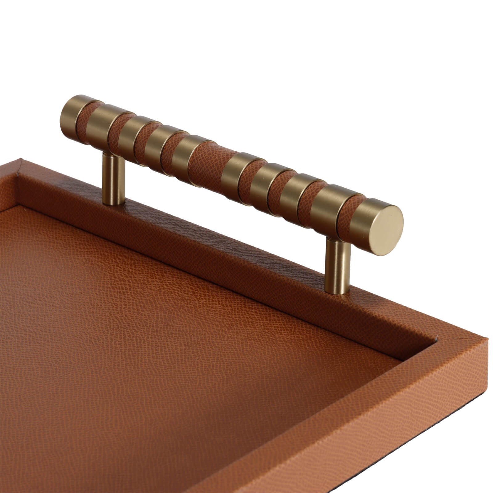 Keiichi Serving Tray in Brown