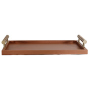 Keiichi Serving Tray in Brown