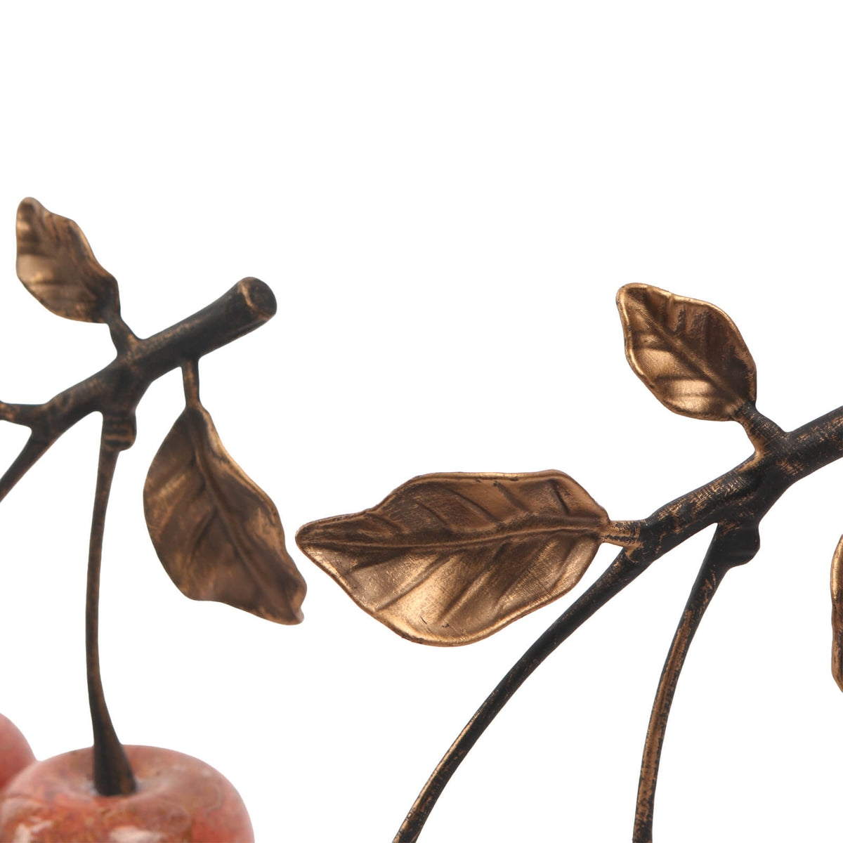 Keiichi Cherry Ornament in Grey Marble