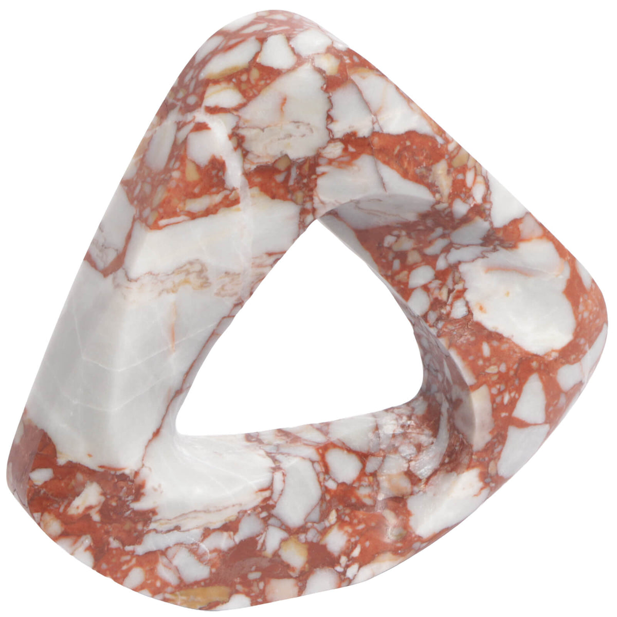Keiichi Rosso Loop Abstract Art Ornament