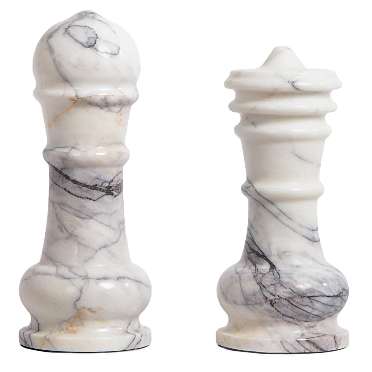 Keiichi Chess Queen Ornament in Marble