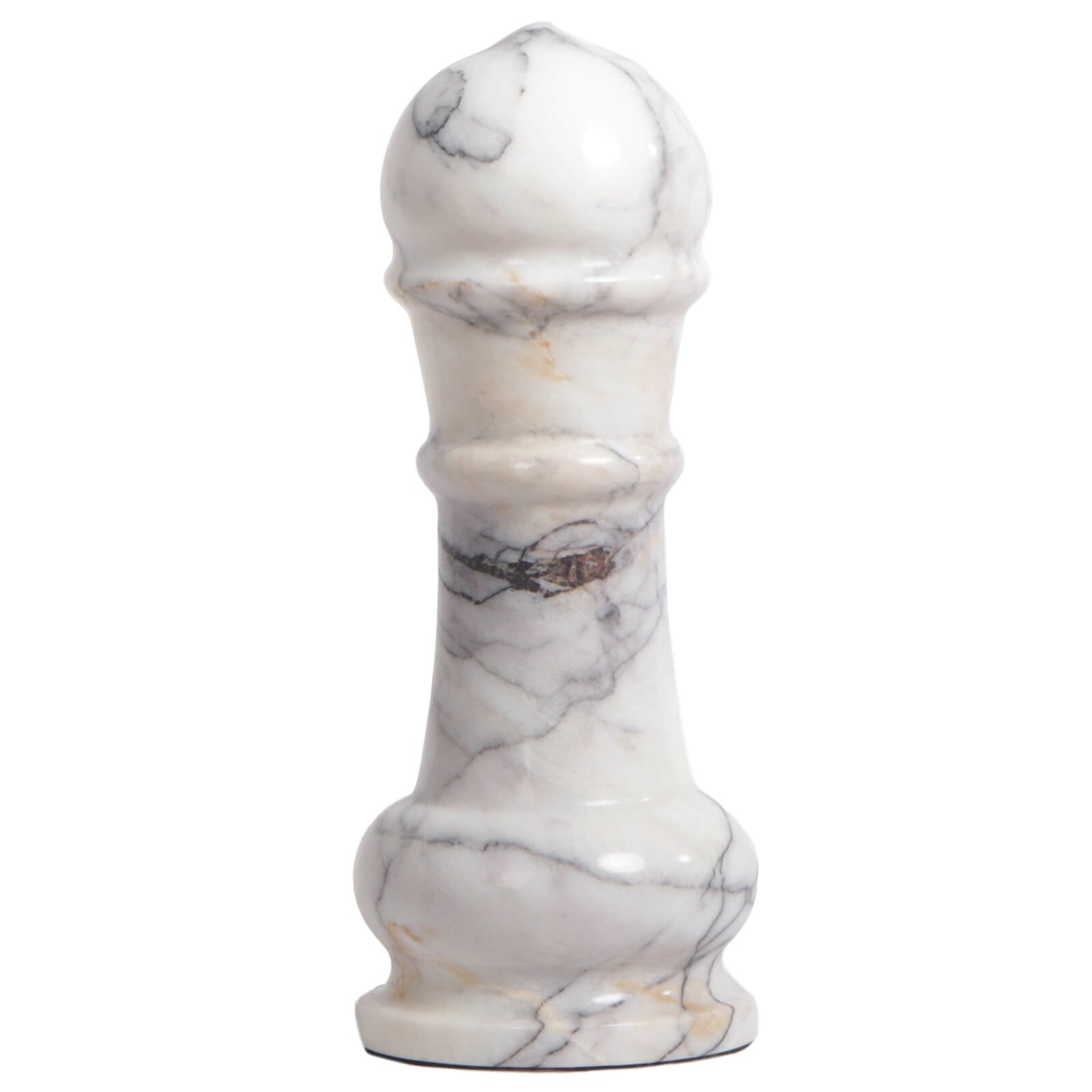 Keiichi Chess King Ornament in Marble