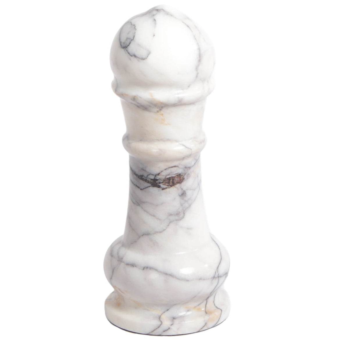 Keiichi Chess King Ornament in Marble