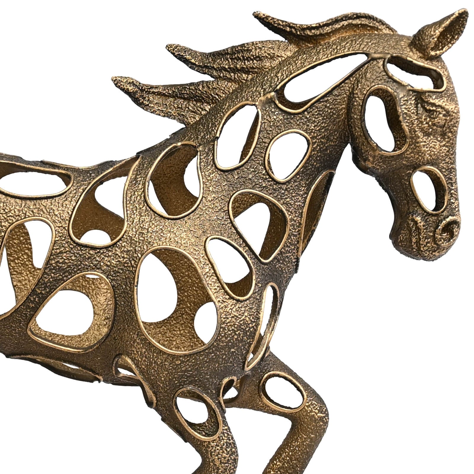 Keiichi Running Hollow Horse Sculpture