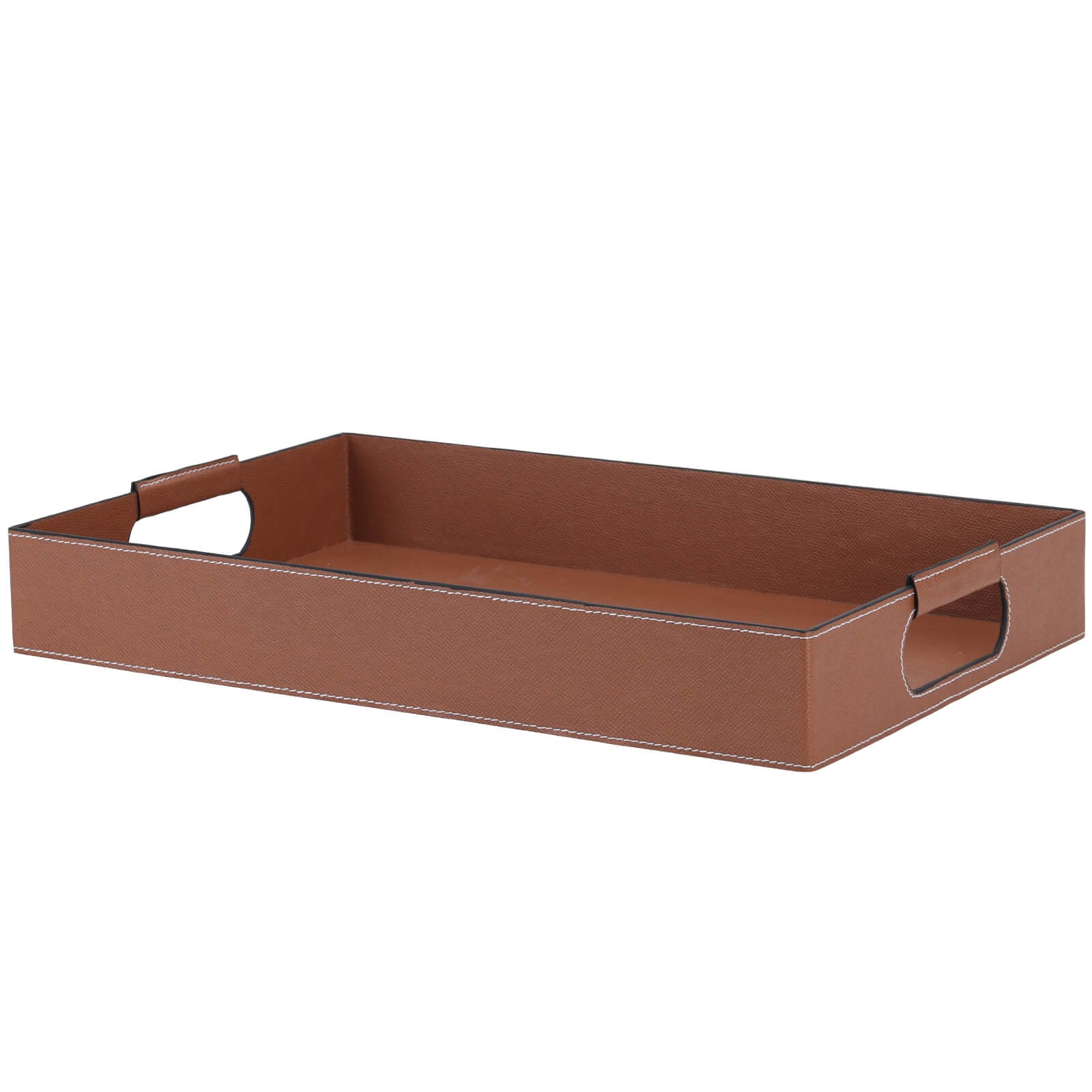 Keiichi Vale Rectangular Leather Tray