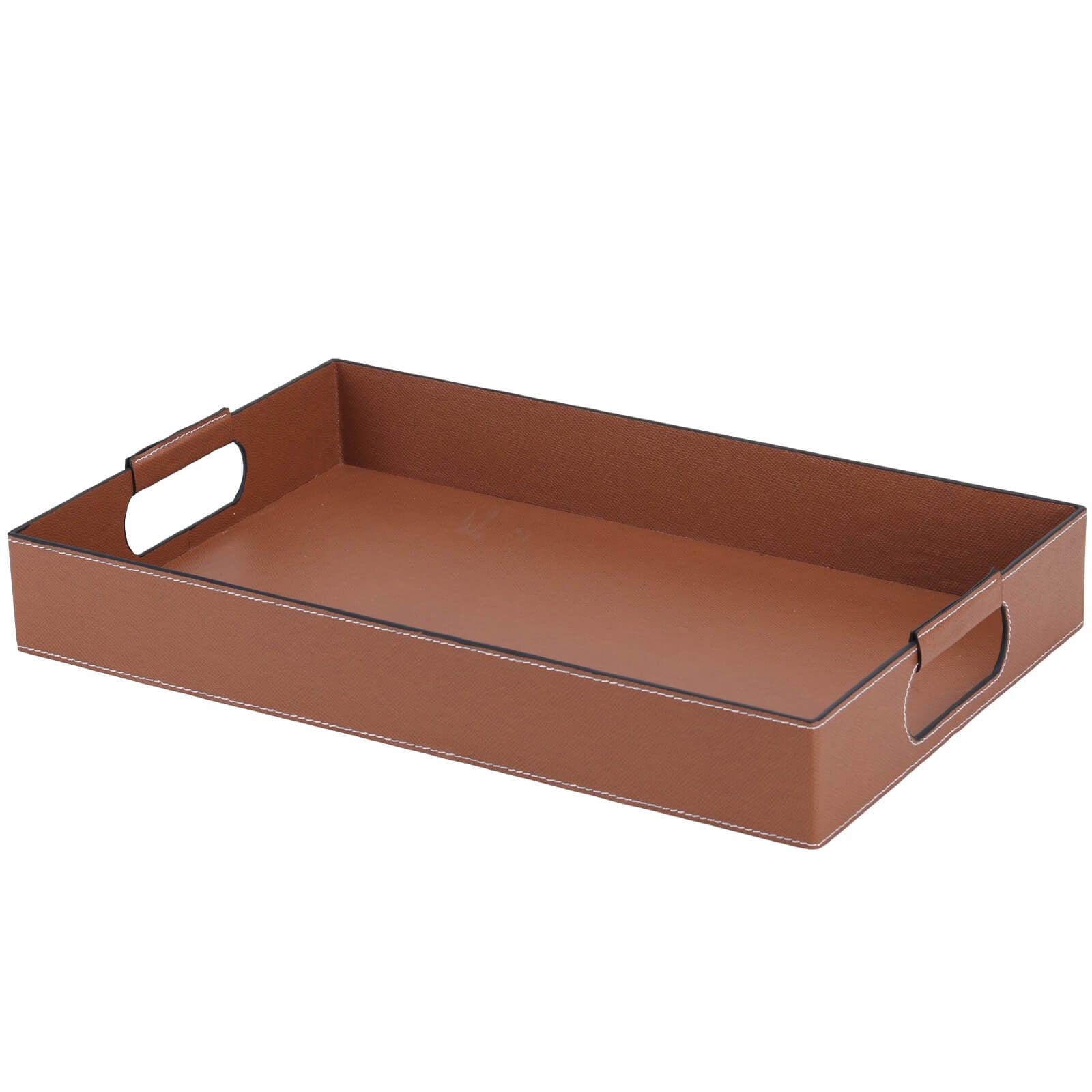 Keiichi Vale Rectangular Leather Tray