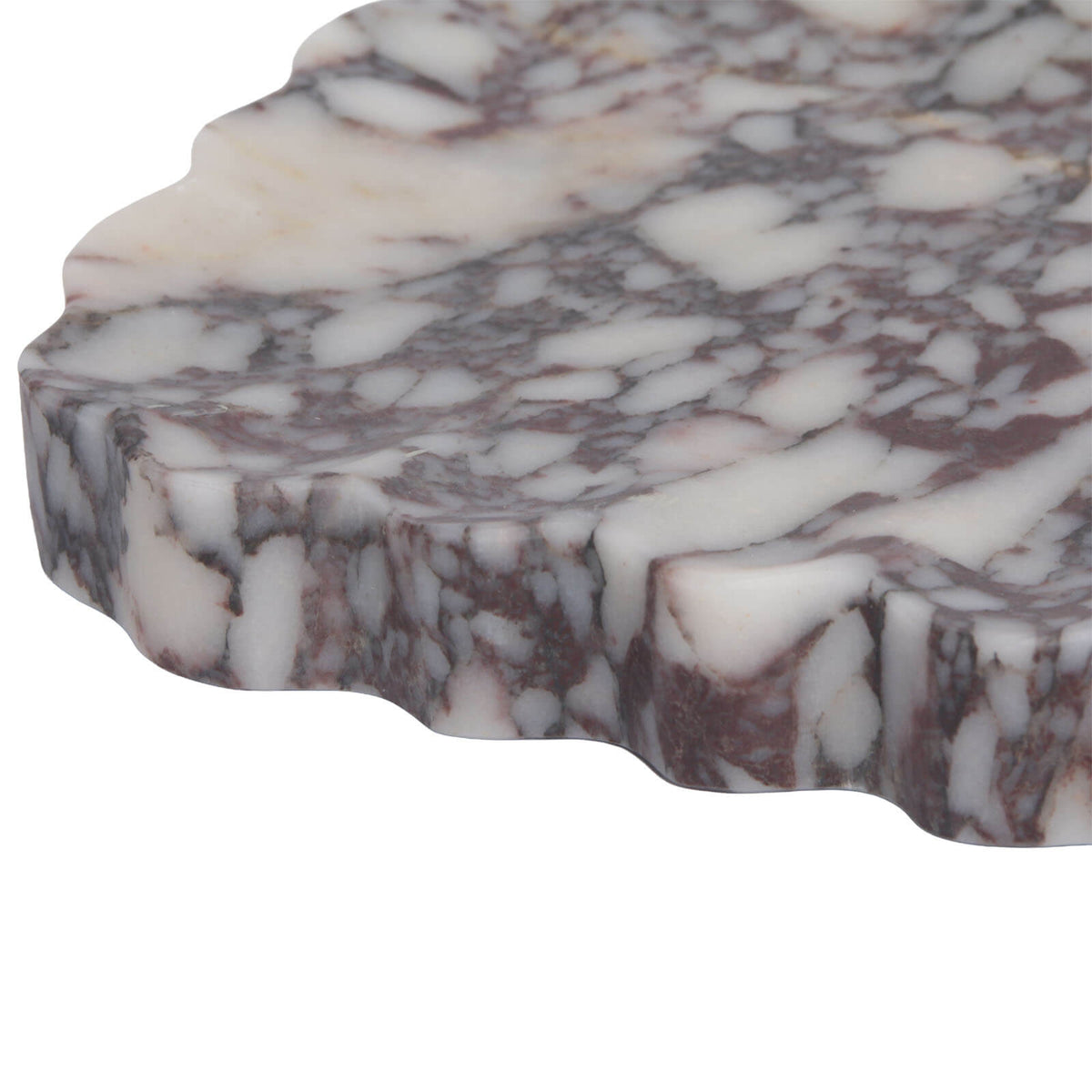Keiichi Freeform Tray in Bulgari Purple Marble