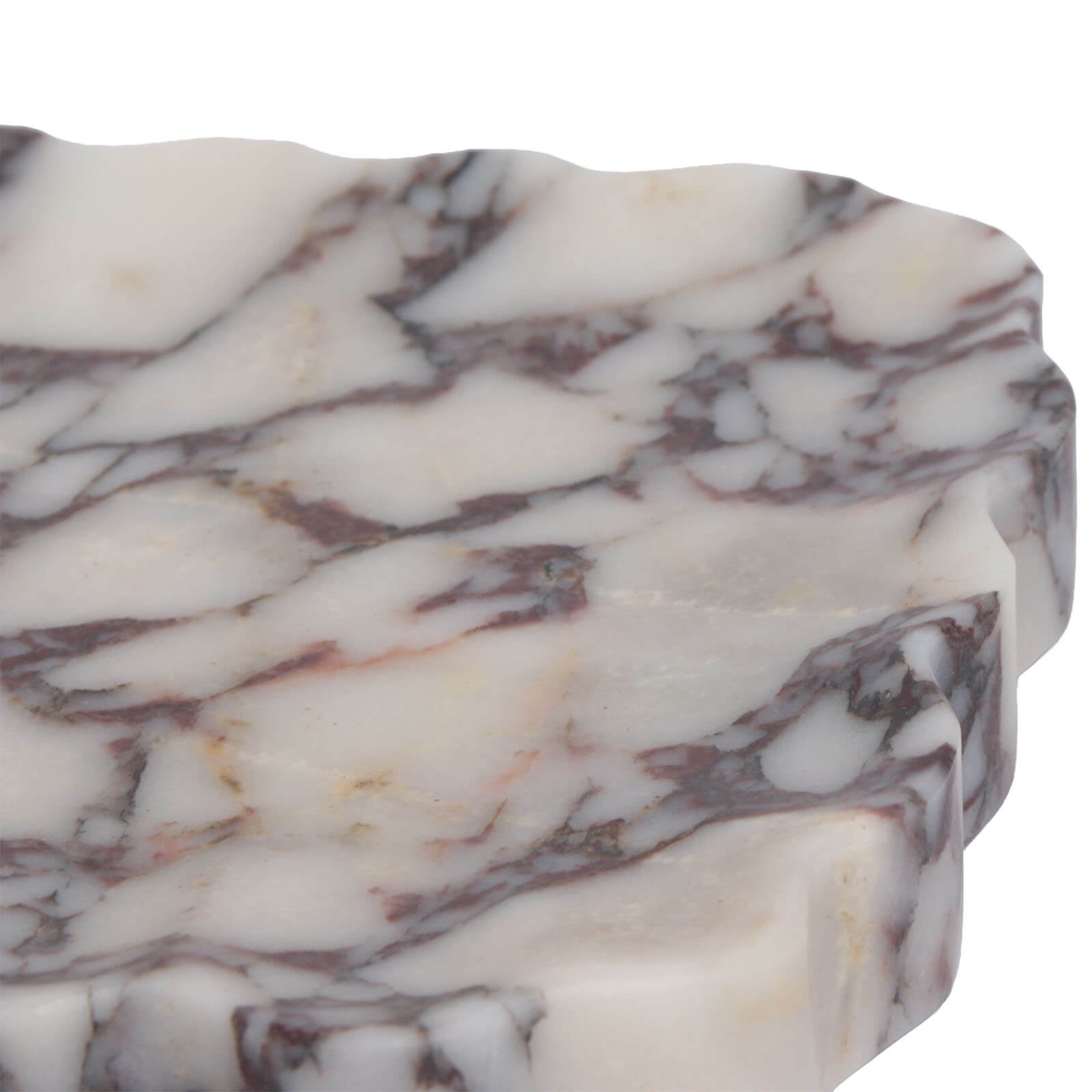 Keiichi Freeform Tray in Bulgari Purple Marble