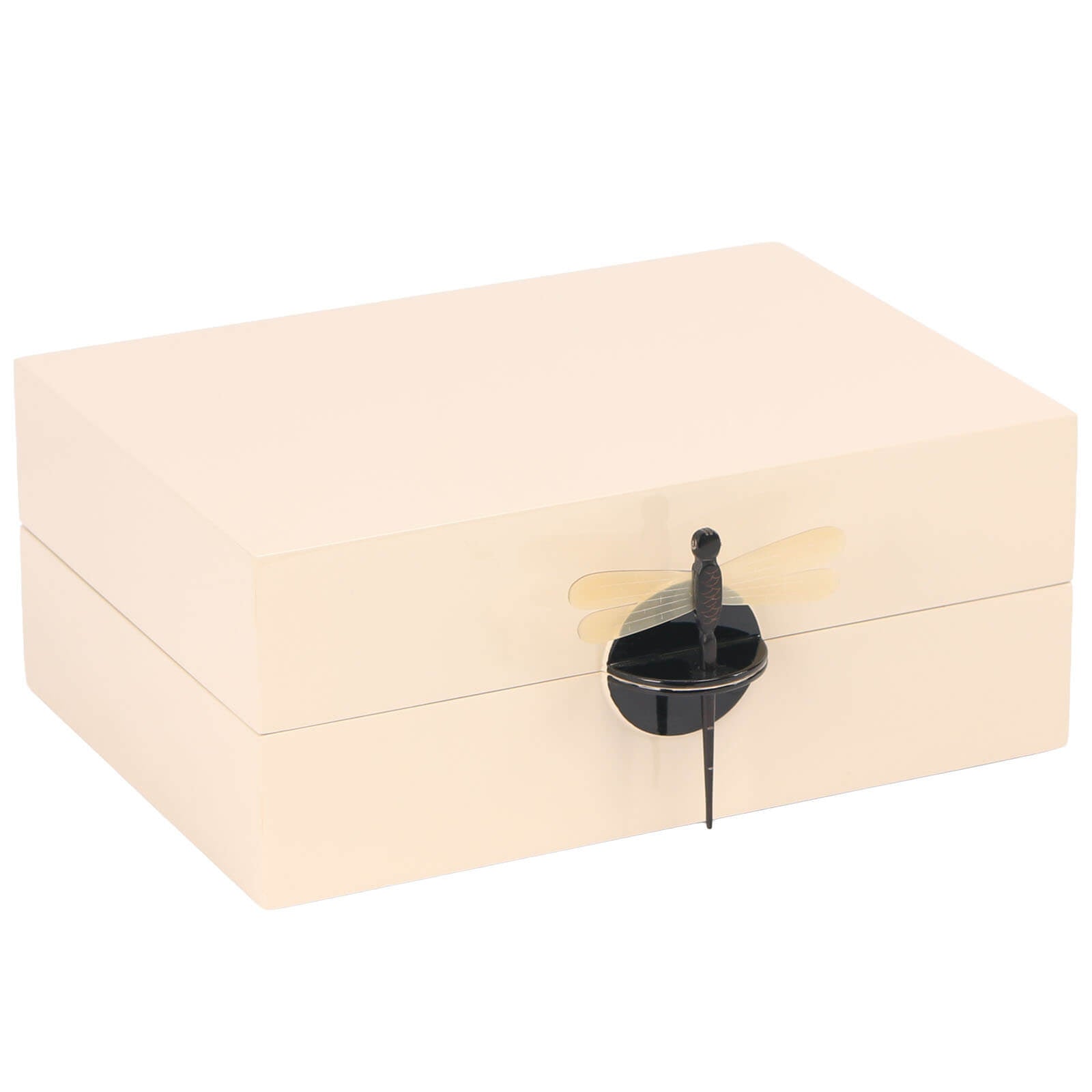 Keiichi Lacquer Hinged Decorative Box - Large