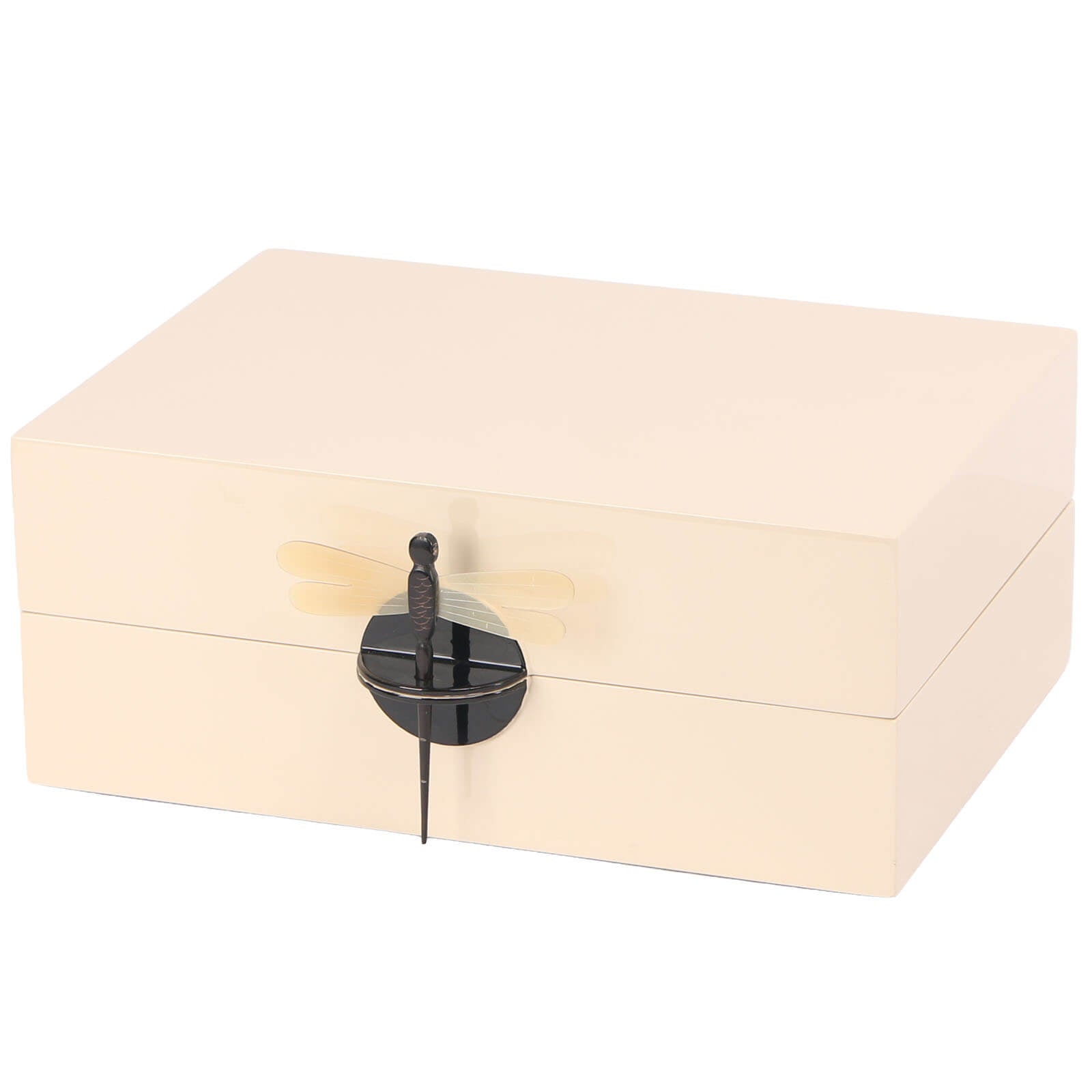 Keiichi Lacquer Hinged Decorative Box - Large
