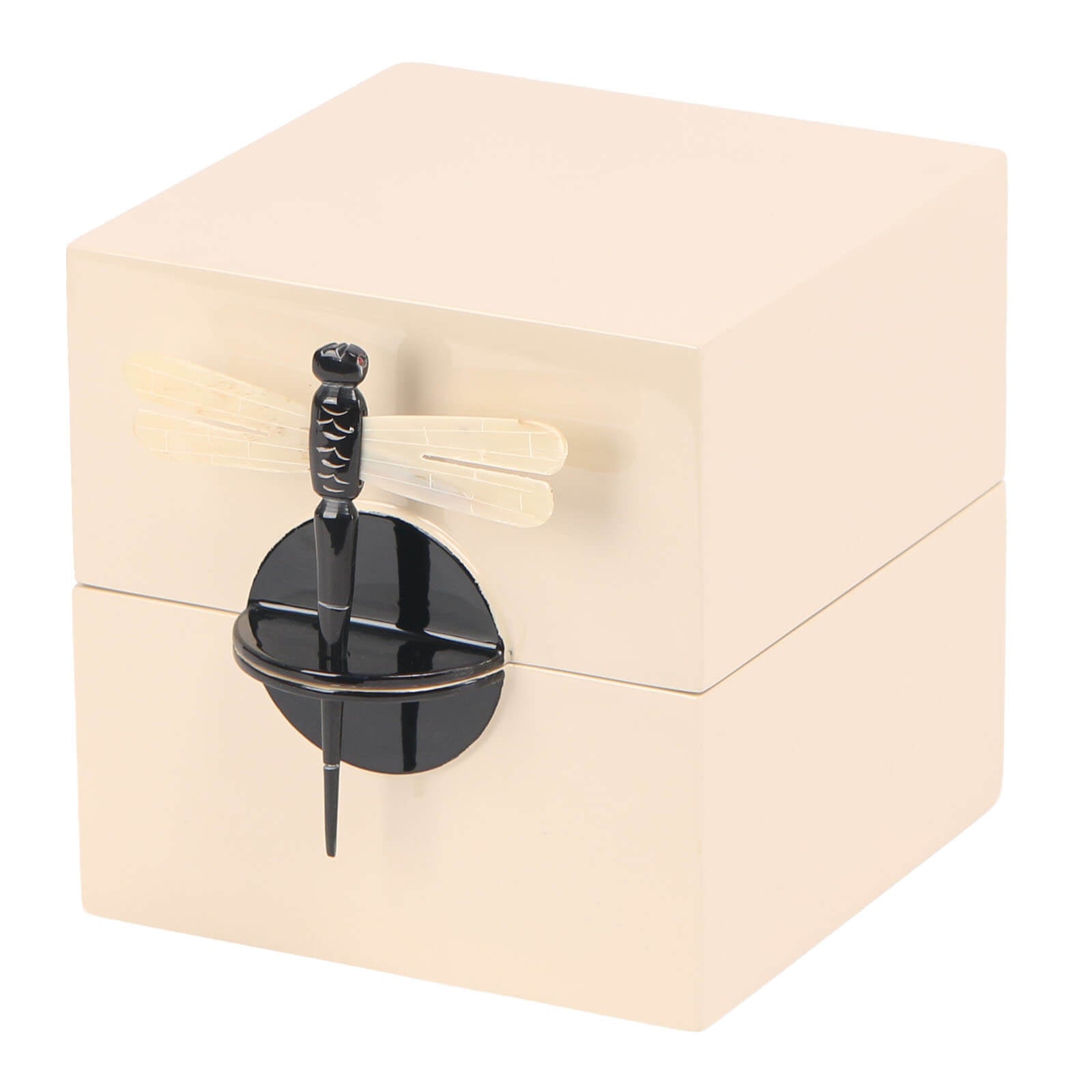 Keiichi Lacquer Hinged Decorative Box - Small