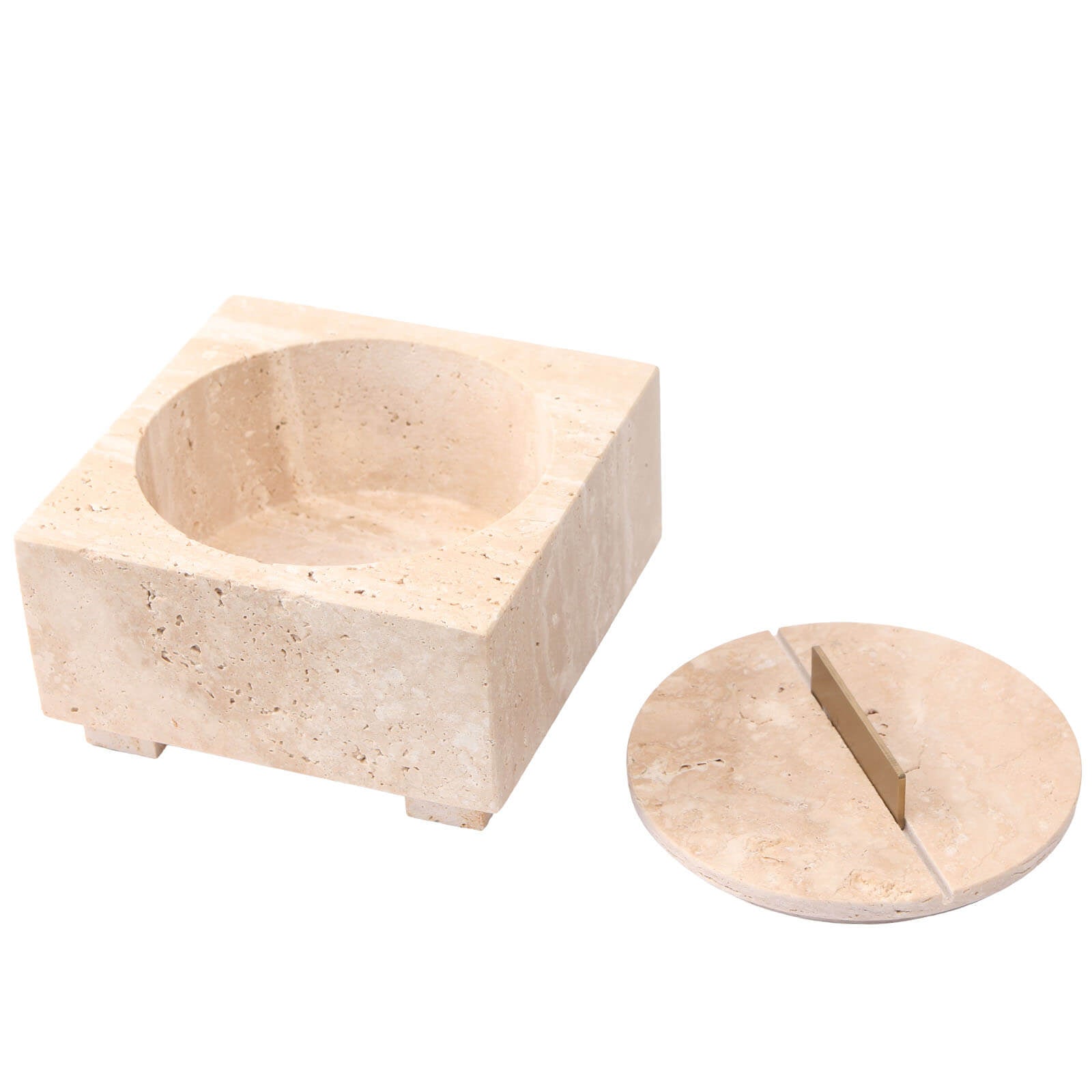 Keiichi Decorative Box in Marble