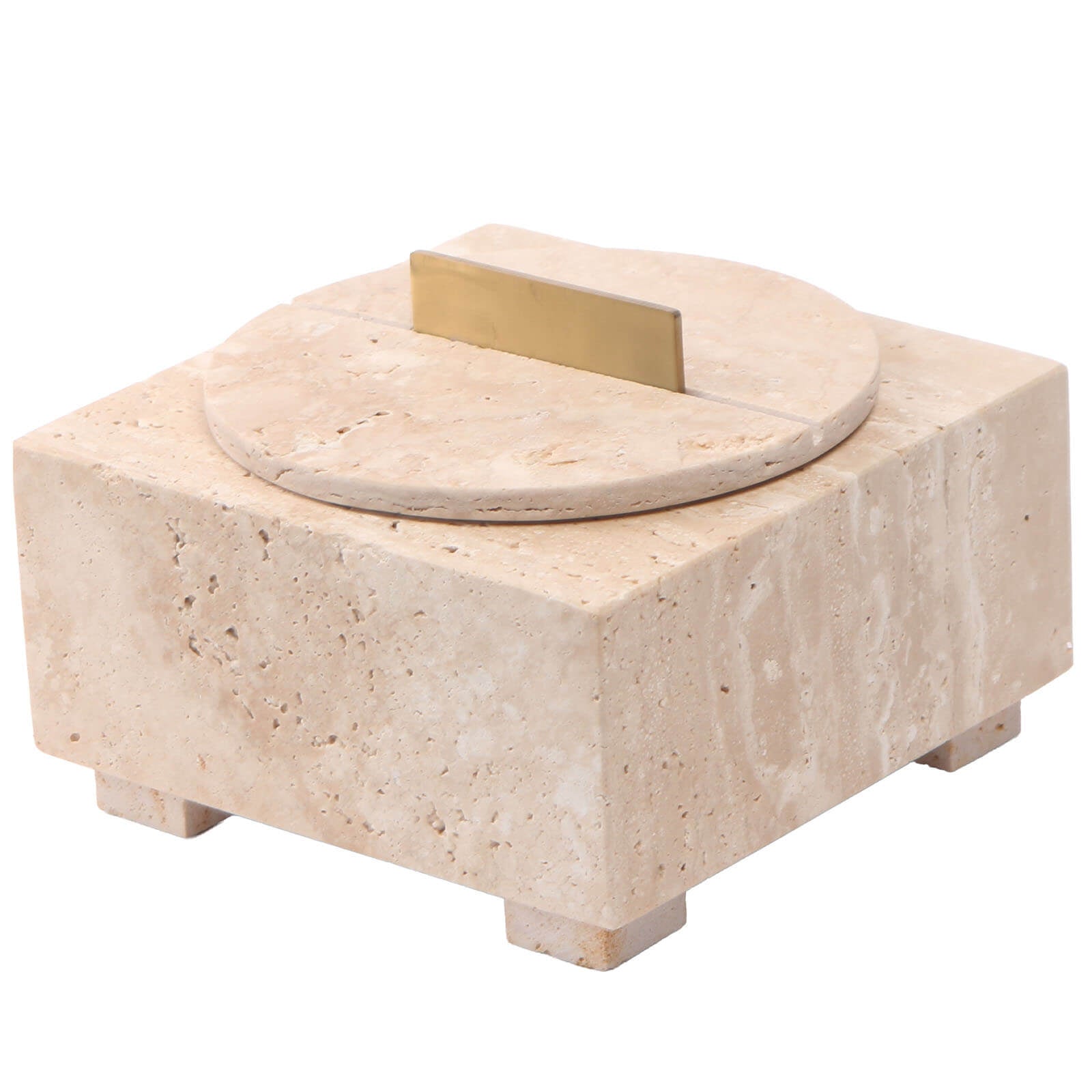 Keiichi Decorative Box in Marble