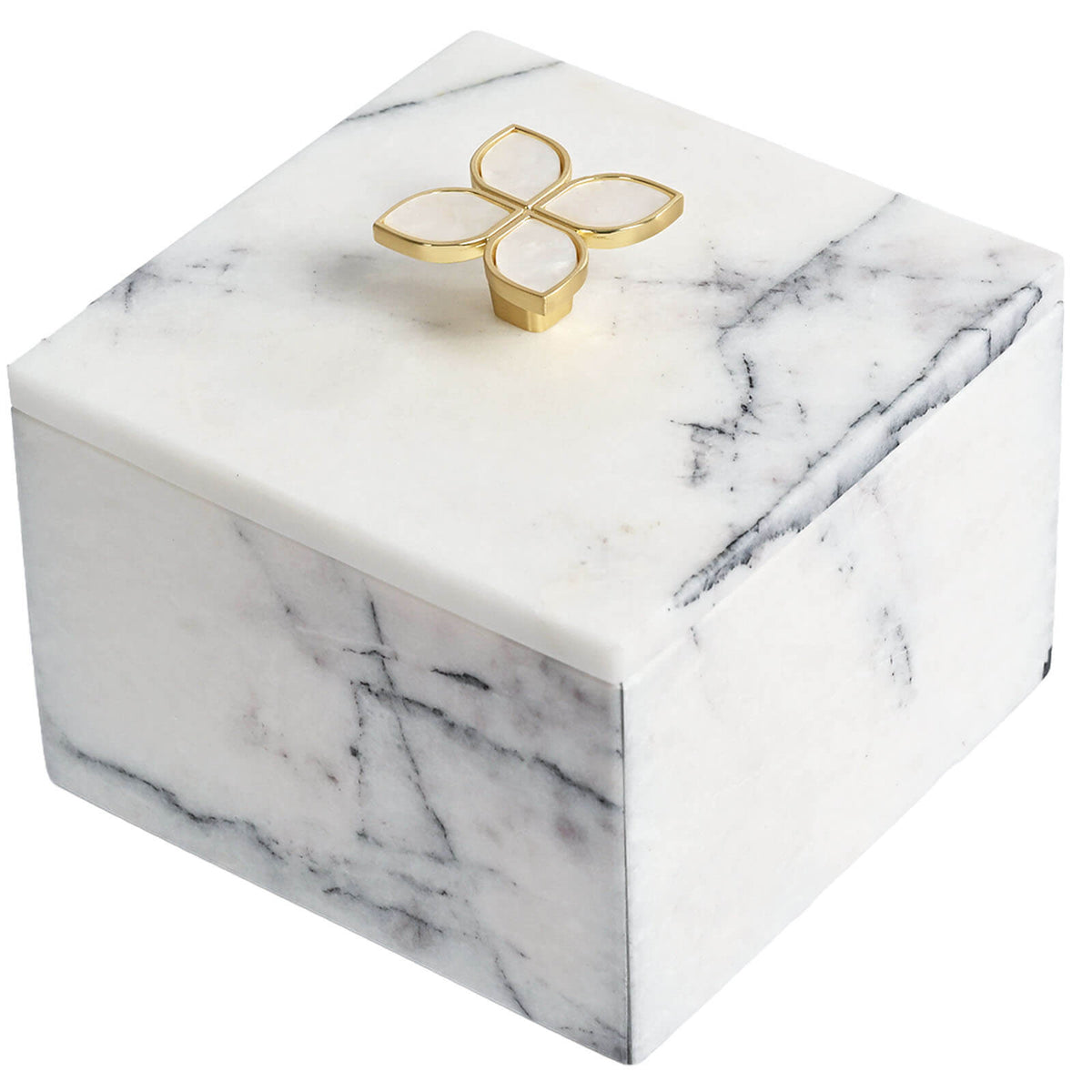 Keiichi Minimal Square Marble Box