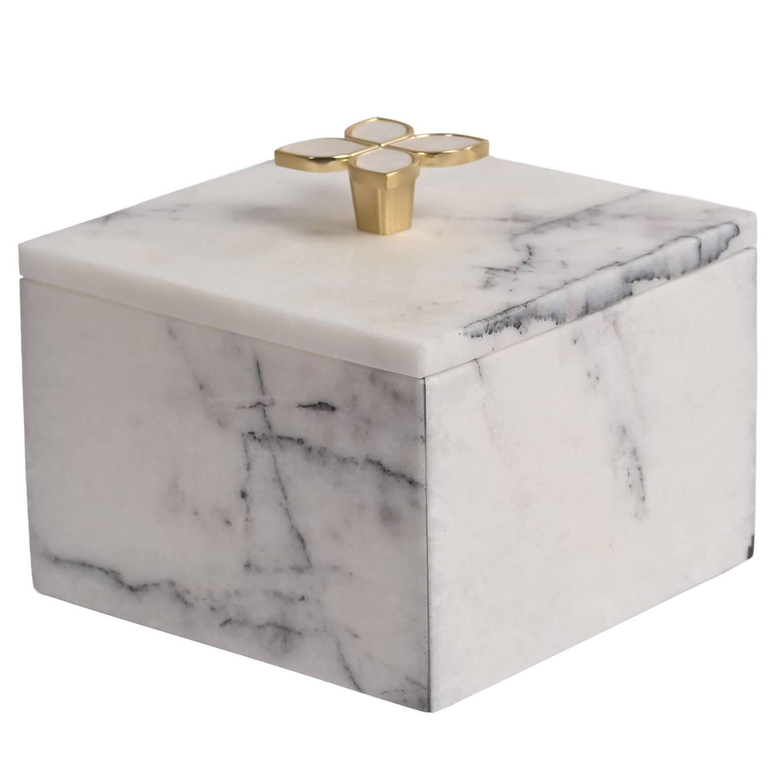 Keiichi Minimal Square Marble Box