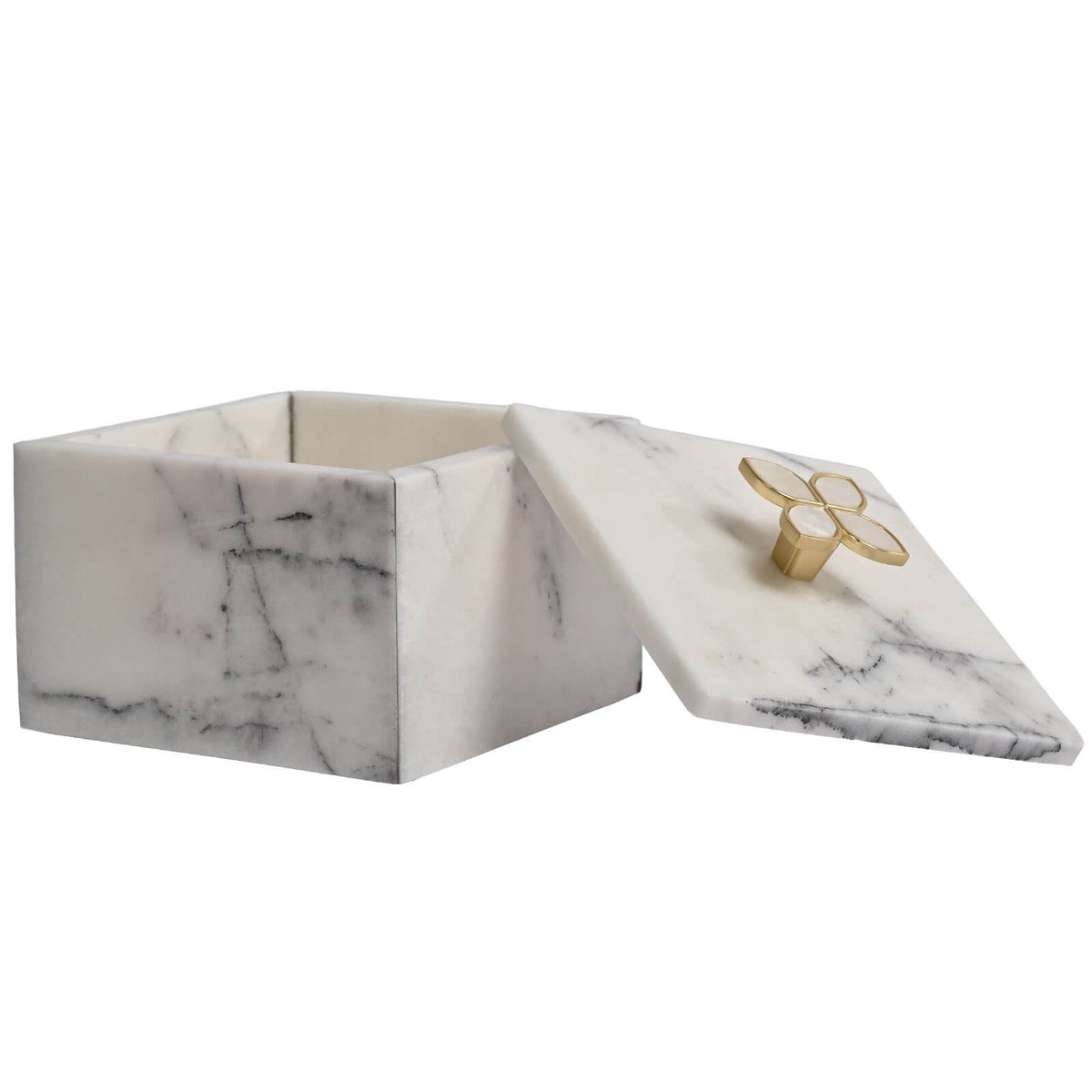 Keiichi Minimal Square Marble Box