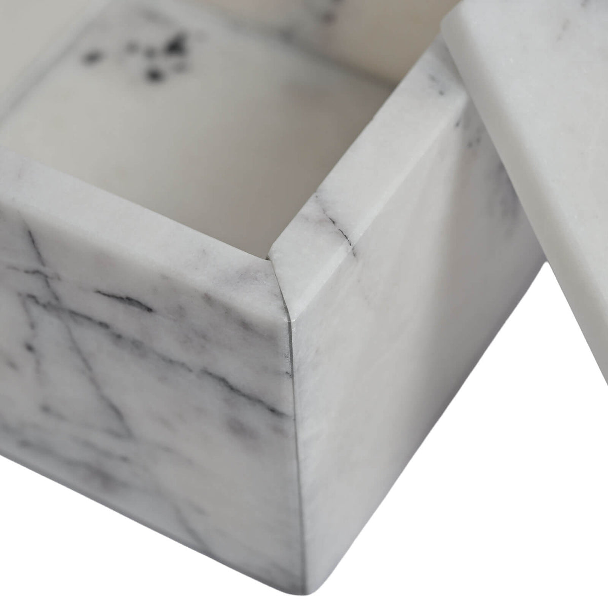 Keiichi Minimal Square Marble Box