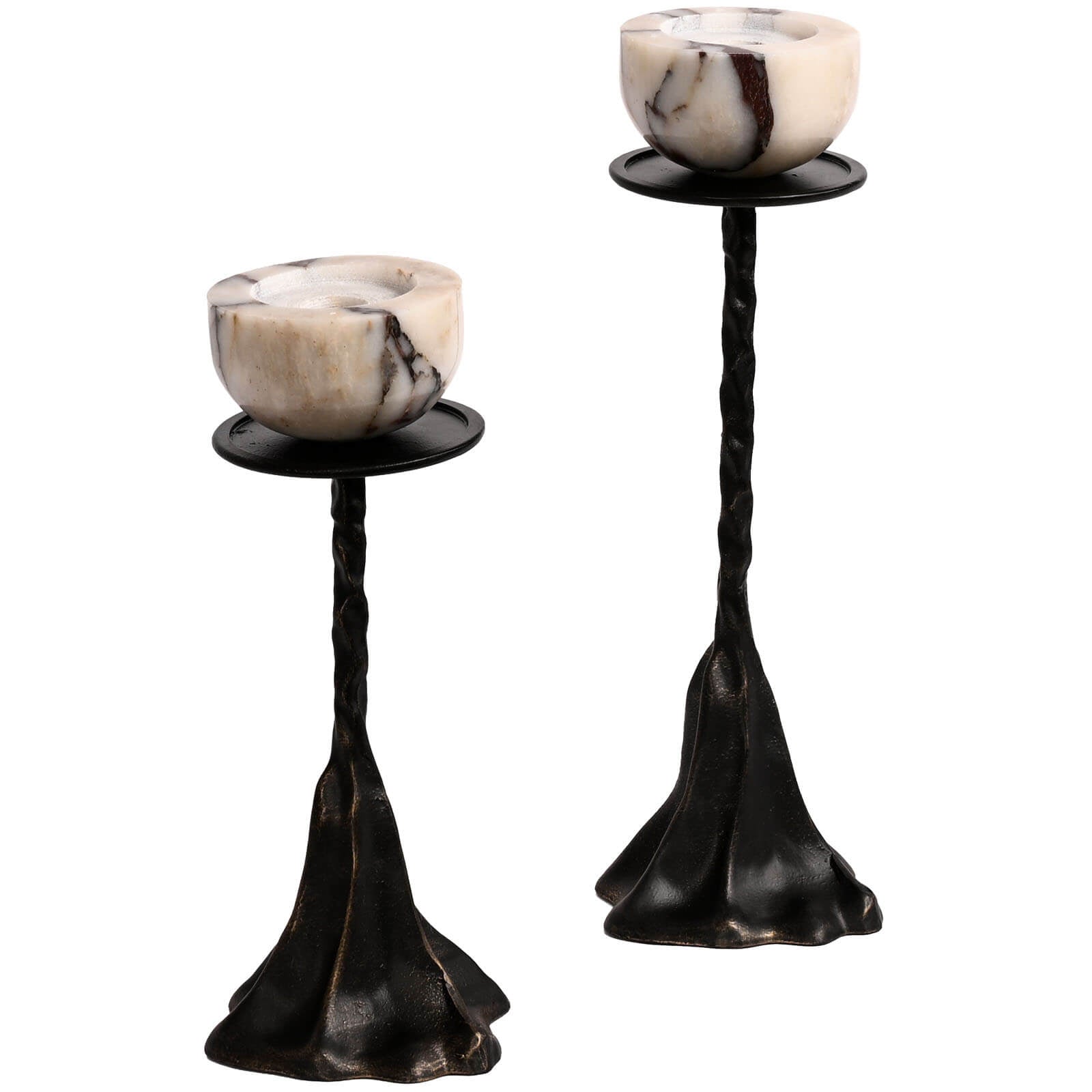 Keiichi Modern Pedestal Candle Holder - Large