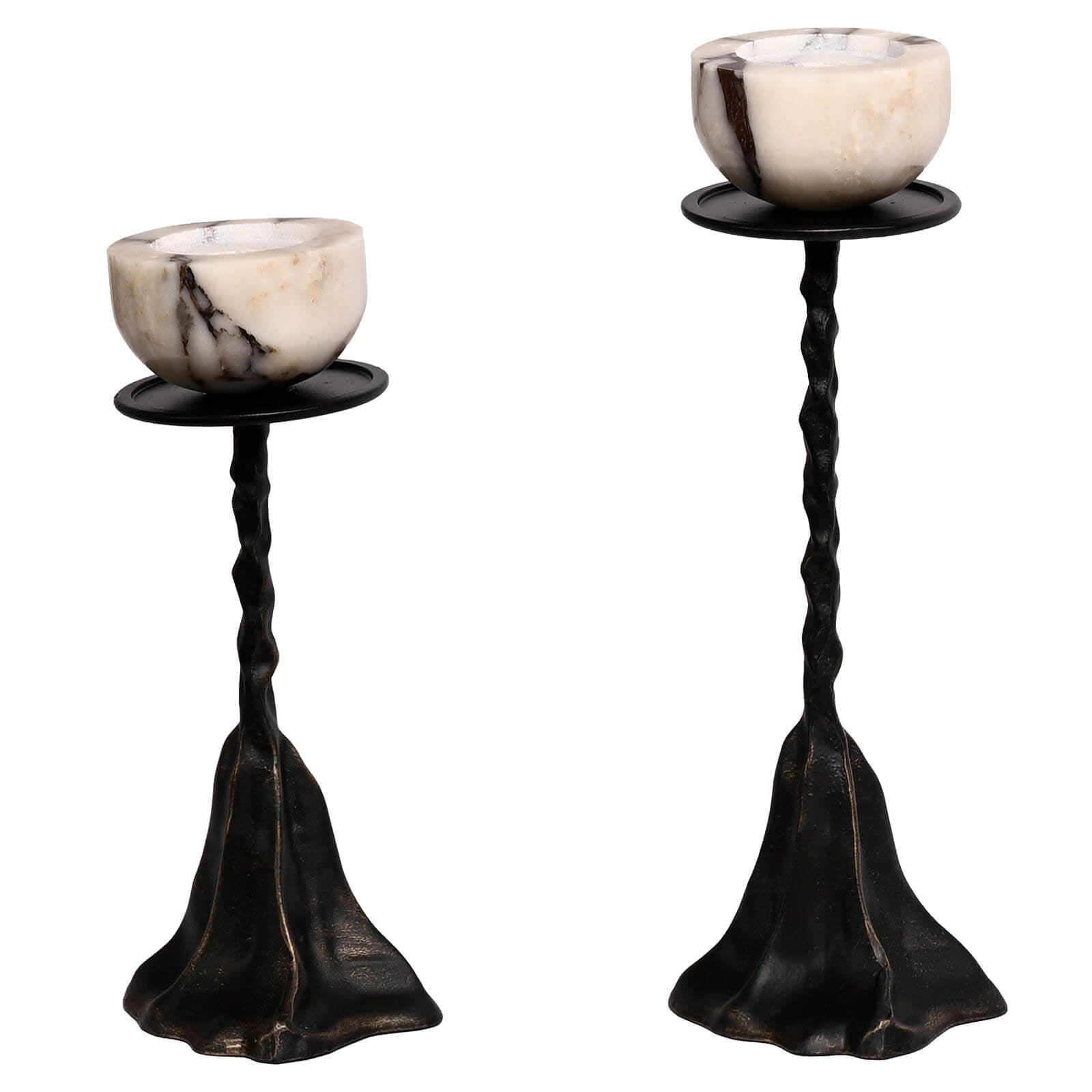Keiichi Modern Pedestal Candle Holder - Large