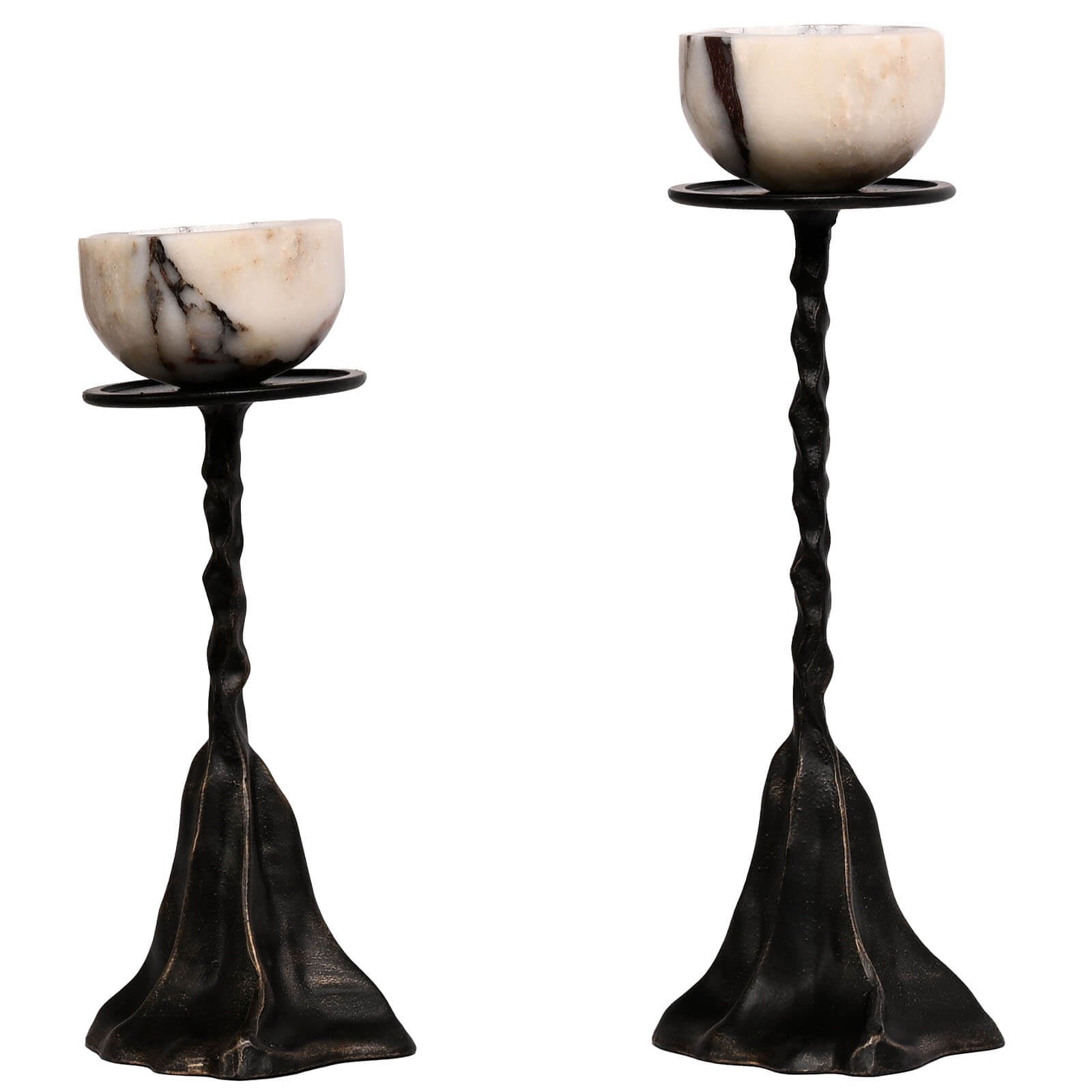 Keiichi Modern Pedestal Candle Holder - Large