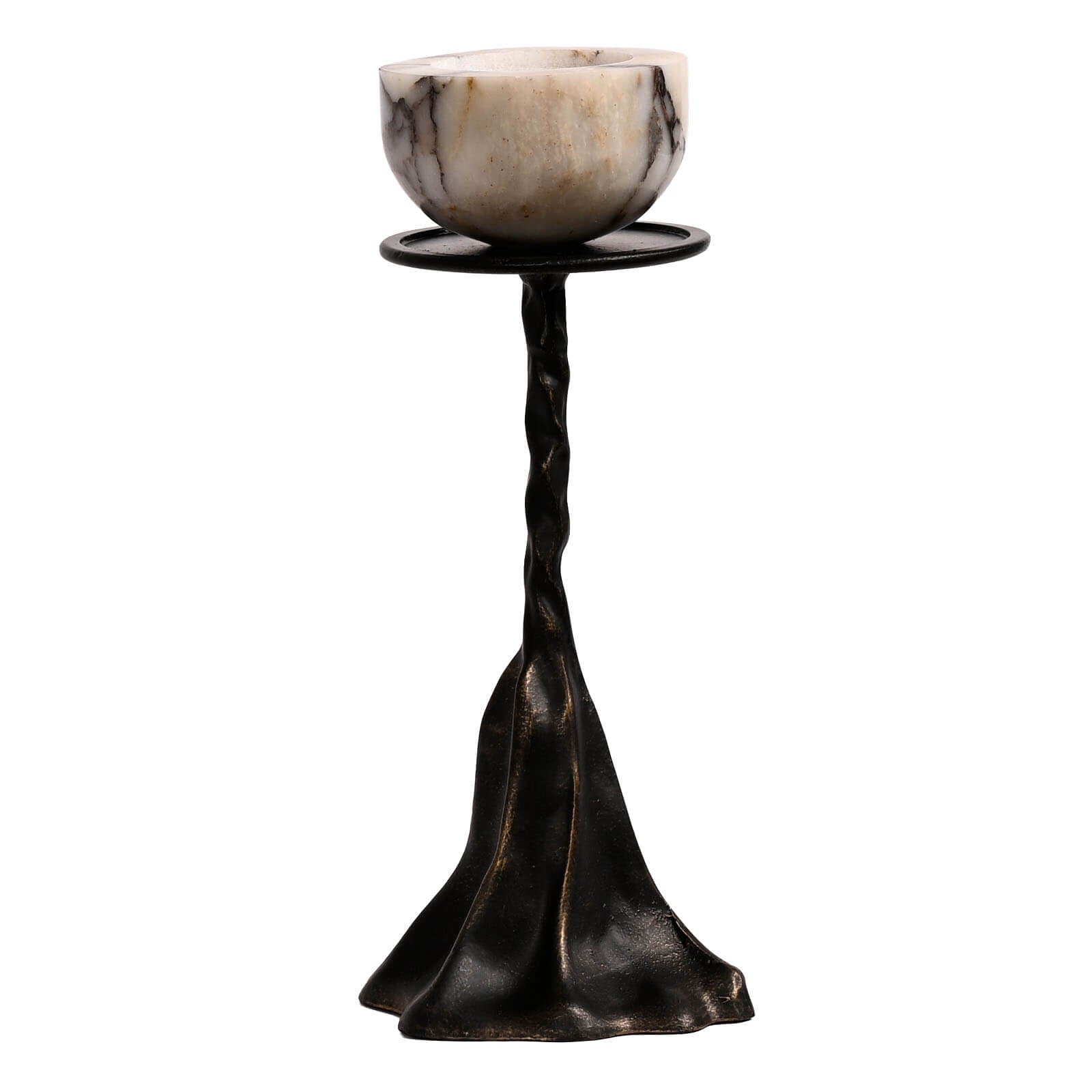Keiichi Modern Pedestal Candle Holder - Large