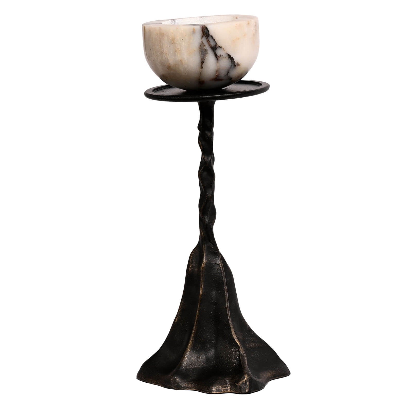 Keiichi Modern Pedestal Candle Holder - Large