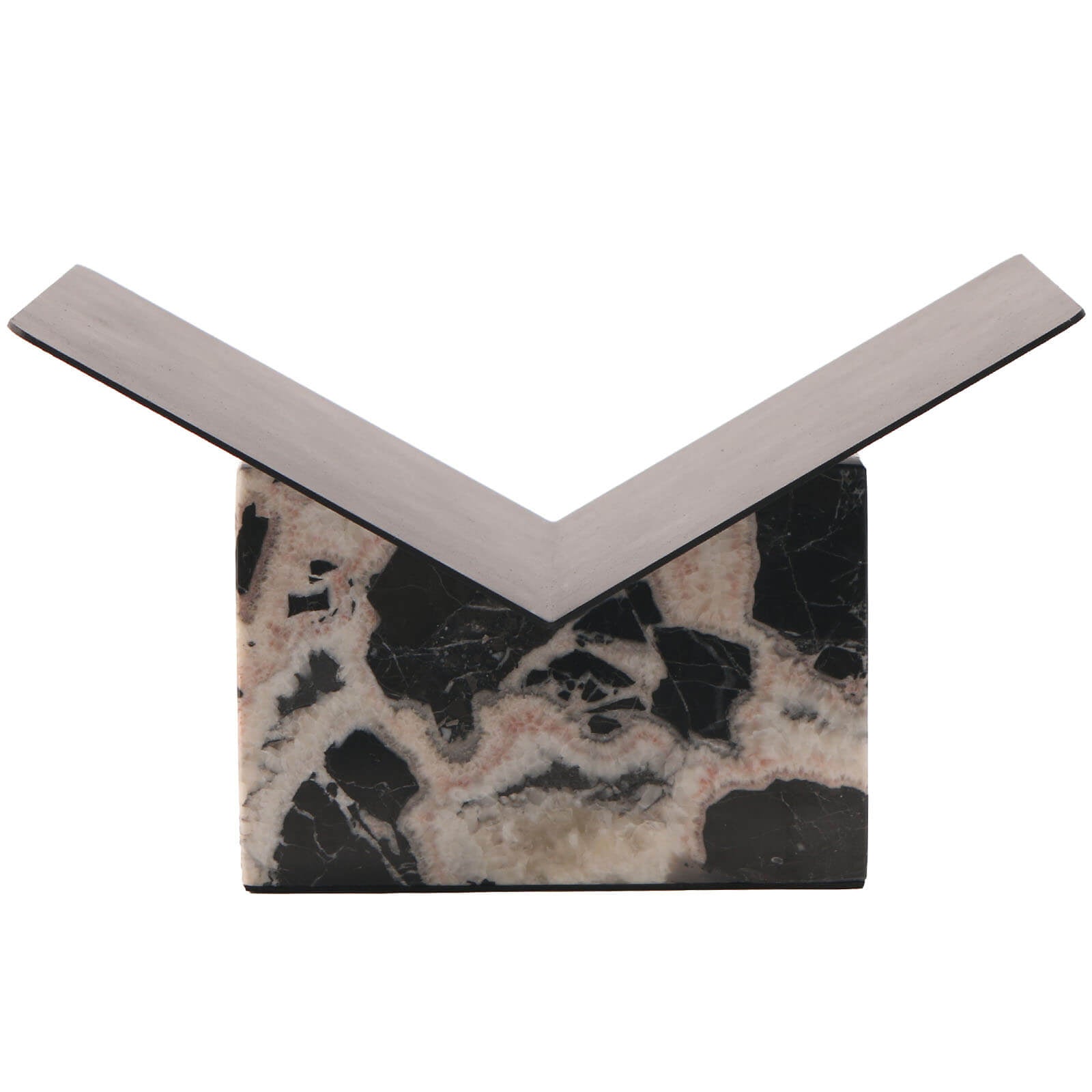 Keiichi Magazine Holder in Bulgari Purple Marble