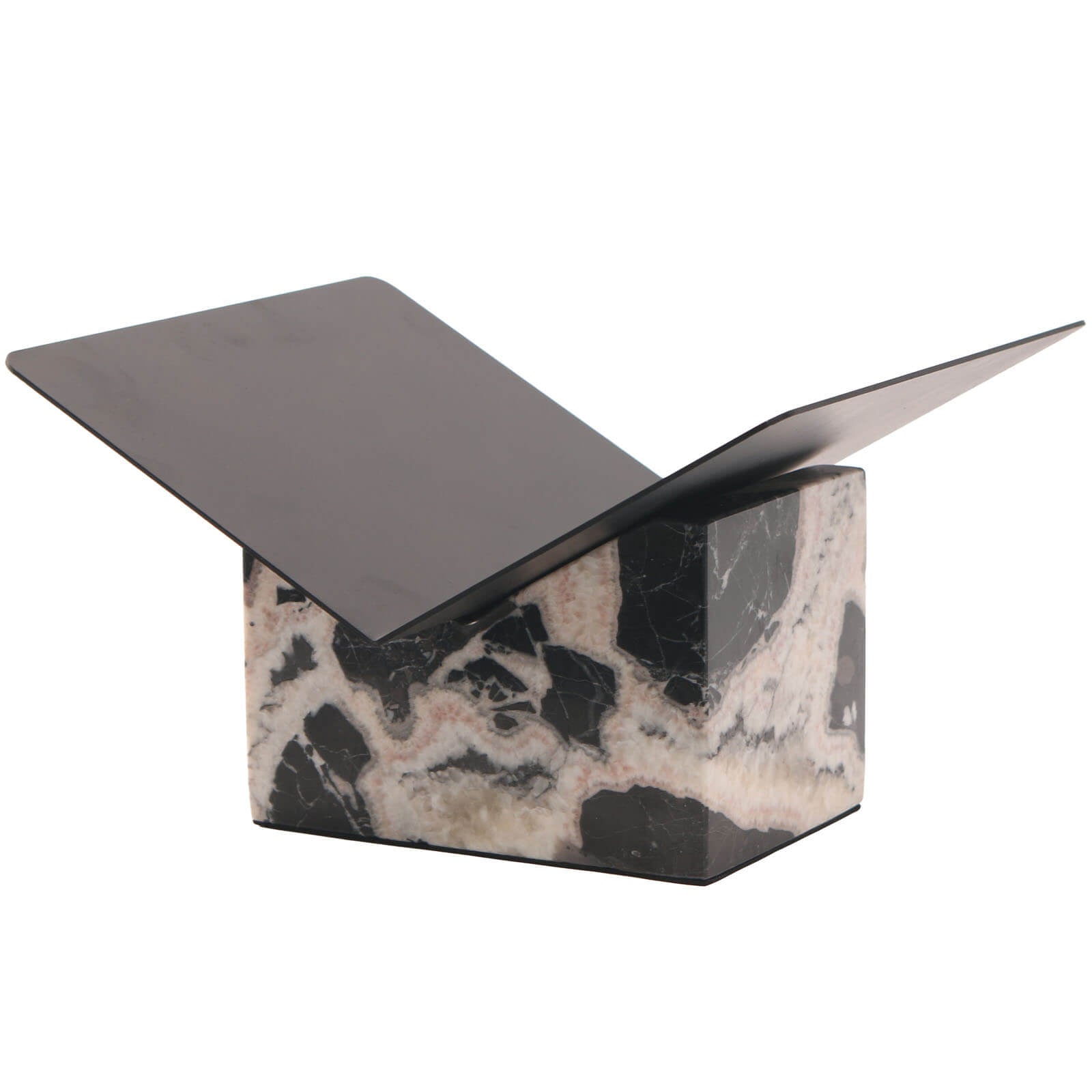 Keiichi Magazine Holder in Bulgari Purple Marble