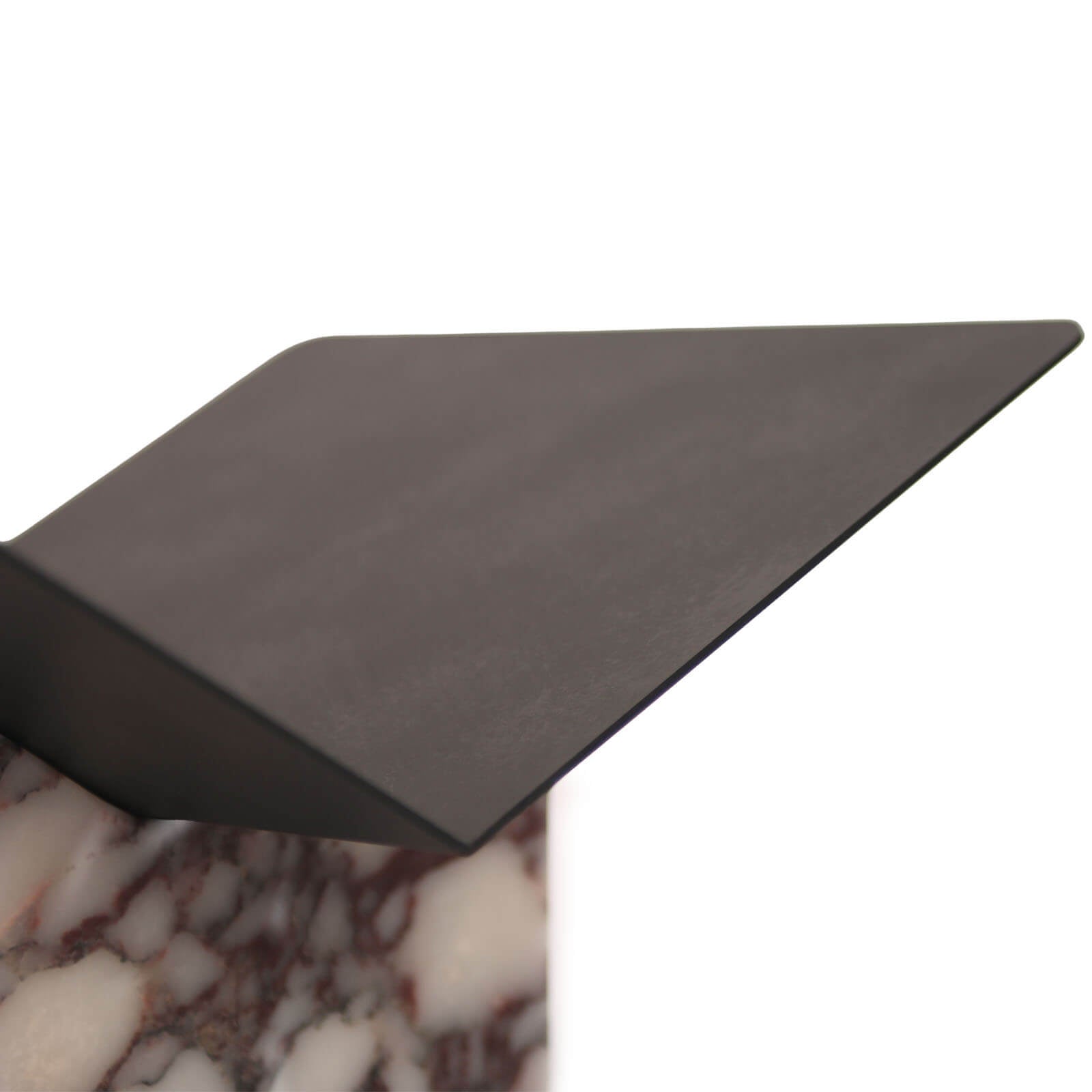 Keiichi Magazine Holder in Bulgari Purple Marble