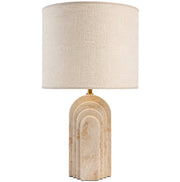 Keiichi Ishtar Gate Travertine Table Lamp