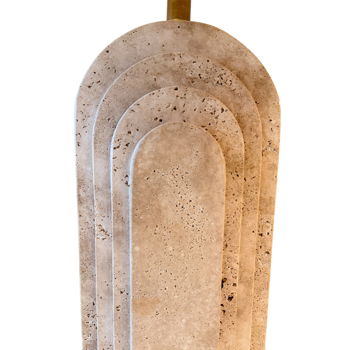 Keiichi Ishtar Gate Travertine Table Lamp