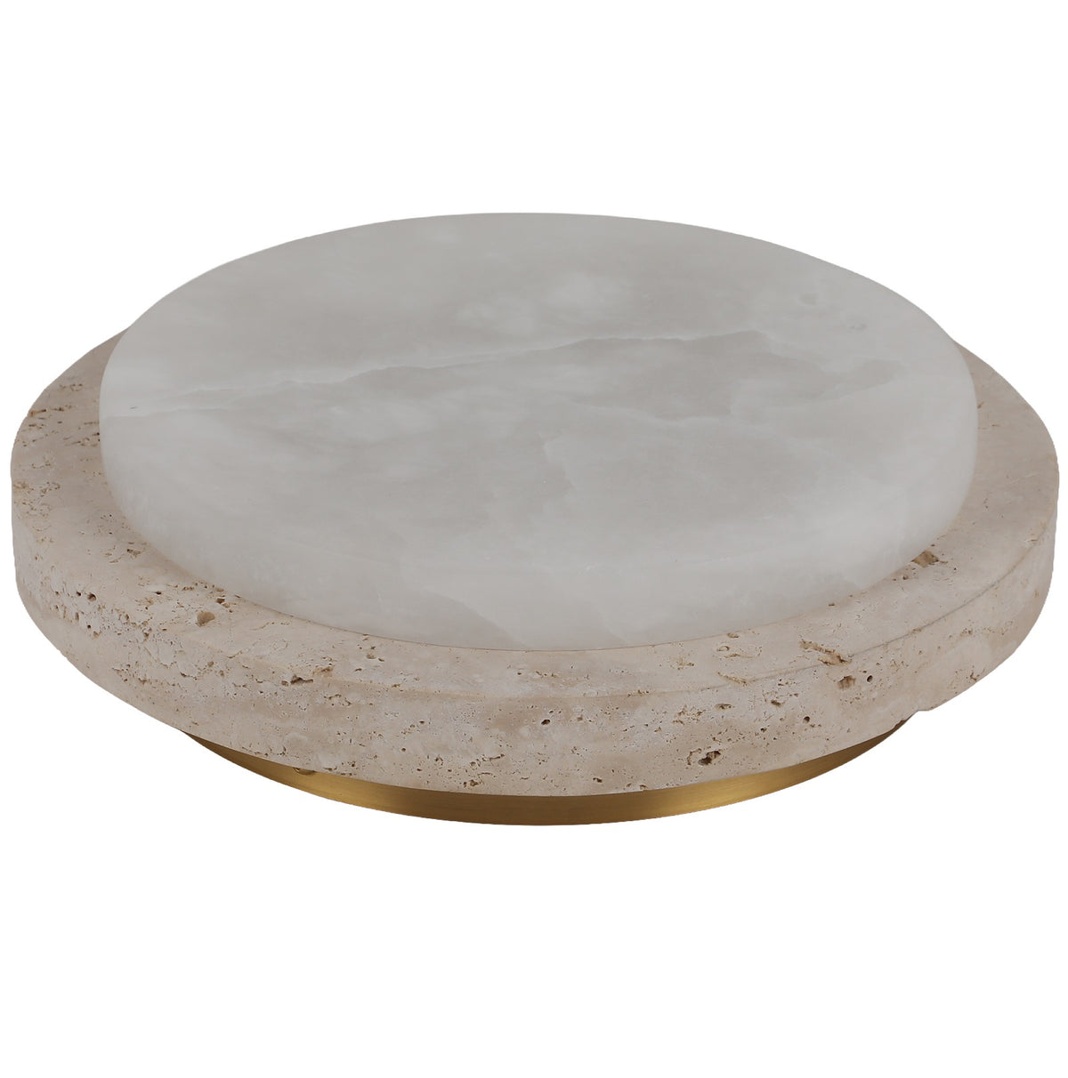 Keiichi Roland Alabaster Wall Light