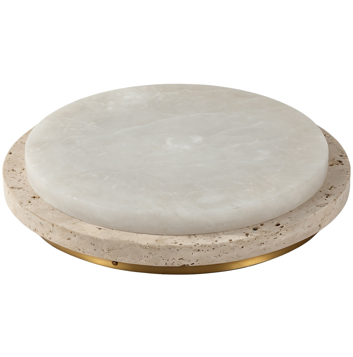 Keiichi Roland Alabaster Ceiling Light