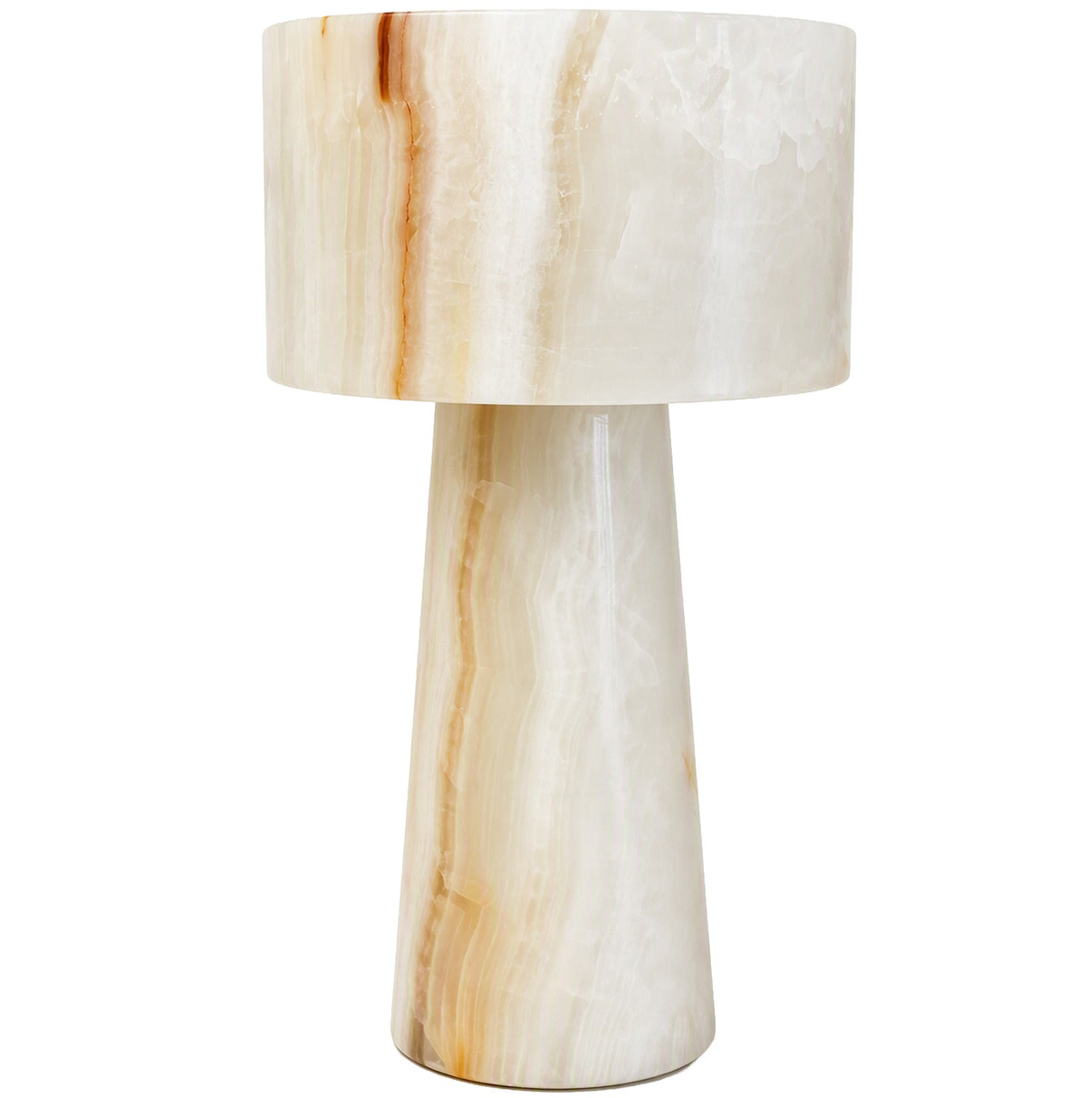 Keiichi Graham Pedestal Bowl in White Jade Marble - Large