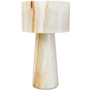 Keiichi Graham Pedestal Bowl in White Jade Marble - Large