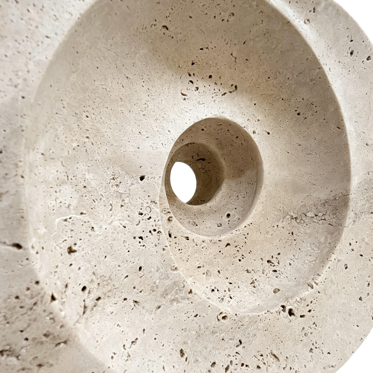 Keiichi Atticus Sculpture in Travertine