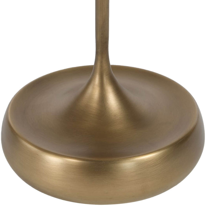 Uttermost Flat Top Floor Lamp in Brass