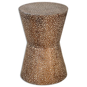  Cutler Drum Shaped Accent Table
