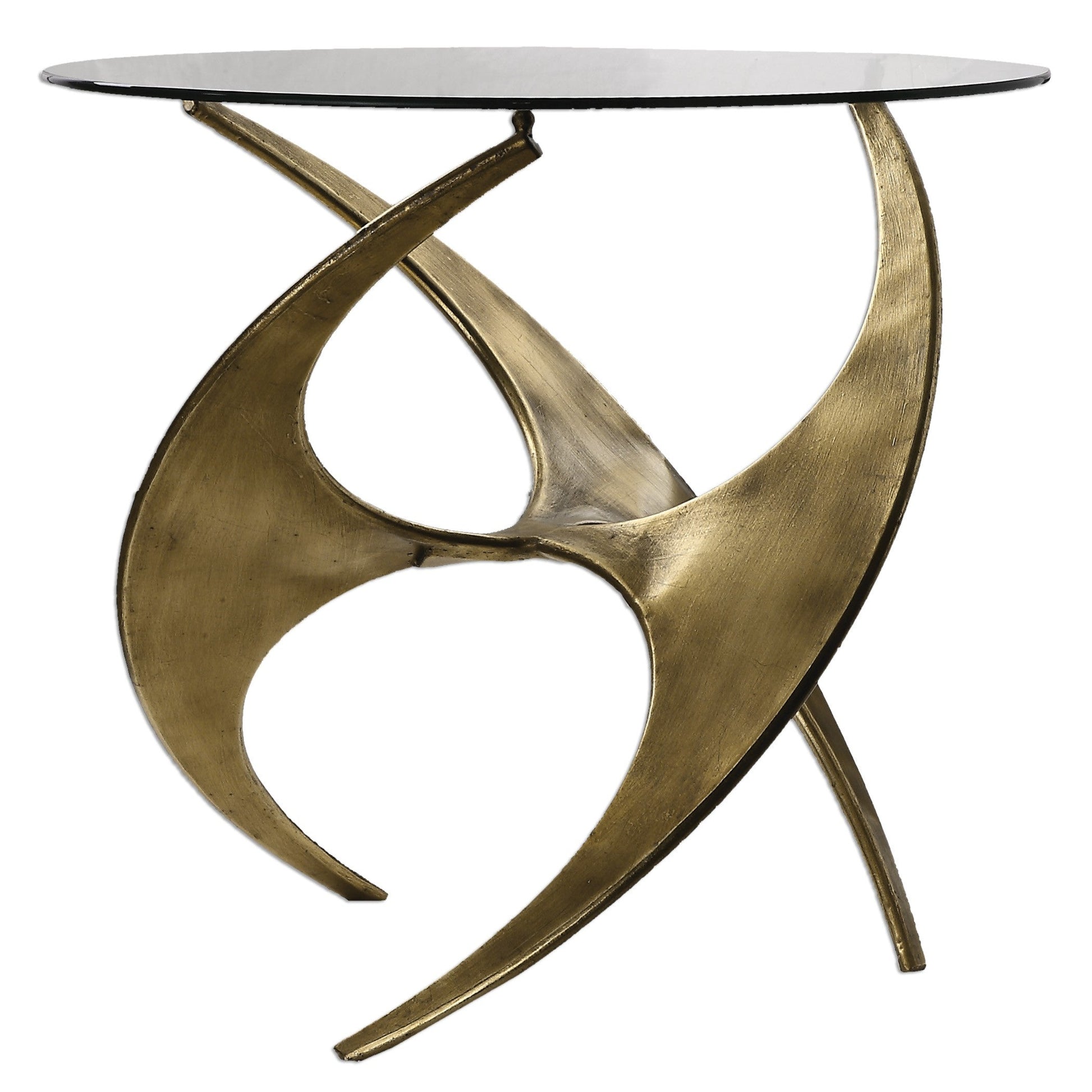  Graciano Glass Side Table