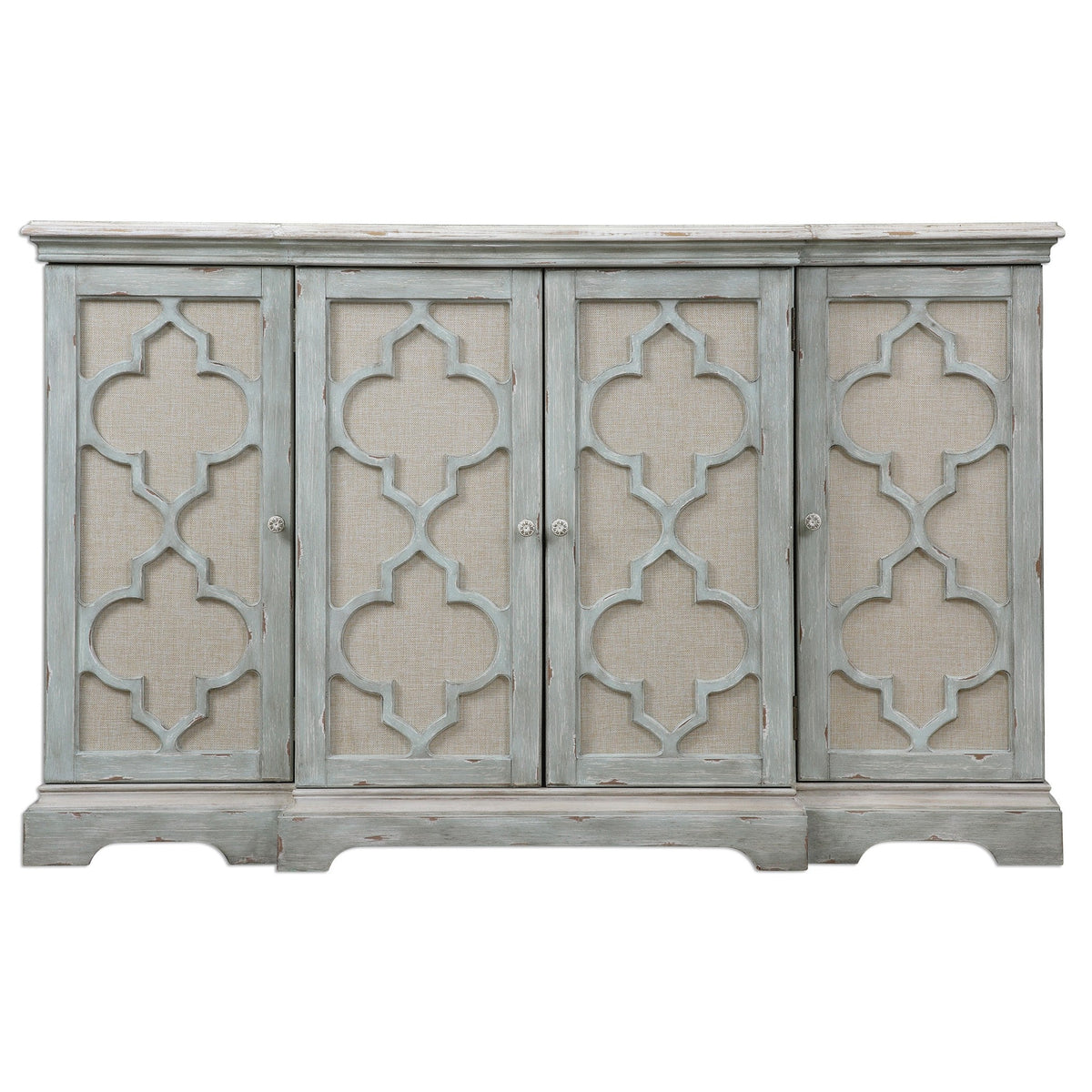  Sophie 4 Door Grey Cabinet